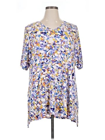 LOGO by Lori Goldstein Short Sleeve T-Shirt (view 1)
