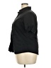 George Black Short Sleeve Blouse Size 2X - photo 5