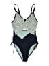 Unbranded Graphic Blue One Piece Swimsuit Size M - photo 1