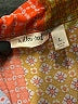 Willow & Root 100% Polyester Color Block Orange Long Sleeve Blouse Size L - photo 7
