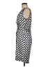 H&M 100% Polyester Polka Dots Blue Casual Dress Size 8 - photo 5