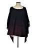 Unbranded Black Blue Poncho Size S - photo 1