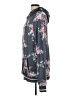 Unbranded Floral Gray Pullover Hoodie Size L - photo 5