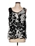 New York & Company Black Sleeveless Blouse Size L - photo 1