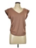 Shein Brown Sleeveless T-Shirt Size L - photo 1