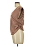 Shein Brown Sleeveless T-Shirt Size L - photo 5