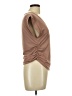 Shein Brown Sleeveless T-Shirt Size L - photo 4