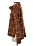 Lumiere Plaid Brown Turtleneck Sweater Size M - photo 5