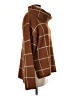 Lumiere Plaid Brown Turtleneck Sweater Size M - photo 4