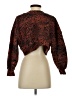 Bolongaro Trevor 100% Cotton Animal Print Brown Pullover Sweater Size XS - photo 2