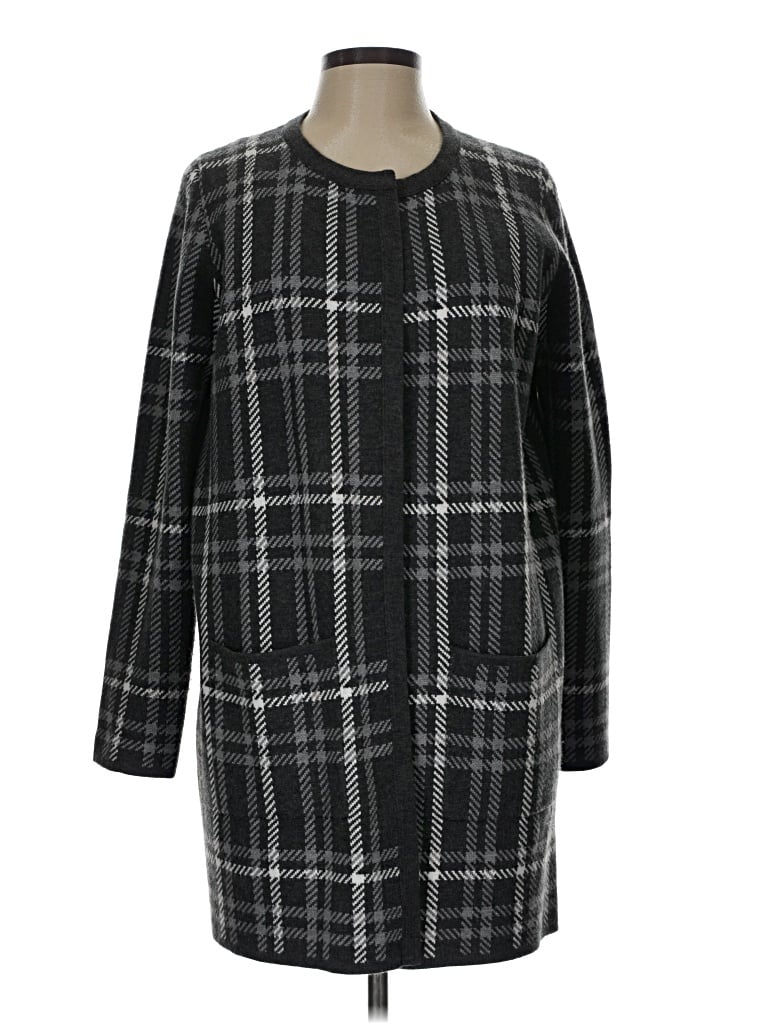 Pre-owned French Connection Cardigan Sweater In Black