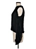 Alexis 100% Silk Black Long Sleeve Silk Top Size M - photo 5