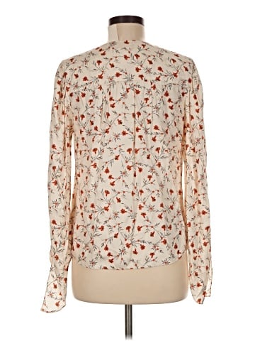 Rebecca Taylor Long Sleeve Silk Top (view 2)
