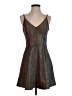 Speechless Metallic Brown Cocktail Dress Size 5 - photo 1