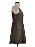 Speechless Metallic Brown Cocktail Dress Size 5 - photo 4