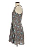 GB 100% Polyester Chevron-herringbone Teal Cocktail Dress Size S - photo 5