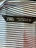 Zara Stripes Blue Long Sleeve Blouse Size S - photo 7