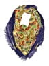 Unbranded Paisley Purple Scarf One size - photo 1