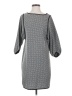 Max Studio Houndstooth Gray Casual Dress Size S - photo 1