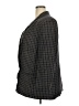 Rena Rowan Checkered-gingham Gray Blazer Size 20 - photo 5