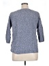 Croft & Barrow 100% Cotton Blue Pullover Sweater Size 1X - photo 2