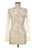Bailey 44 Ivory Long Sleeve Top Size M - photo 1