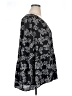 Ann Taylor LOFT 100% Polyester Black Long Sleeve Blouse Size XL - photo 4