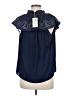 Ramy Brook 100% Polyester Blue Short Sleeve Blouse Size M - photo 2