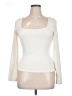 90 Degree by Reflex Ivory Long Sleeve Top Size XL - photo 1