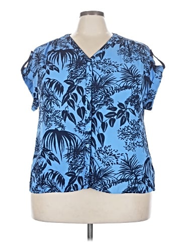 Roaman's Short Sleeve Blouse (view 1)