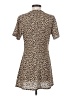 Boohoo Tan Short Sleeve Top Size 4 - photo 2