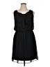 AB Studio 100% Polyester Solid Black Cocktail Dress Size XL - photo 1