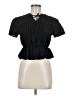 Assorted Brands Black Short Sleeve Blouse Size M - photo 1