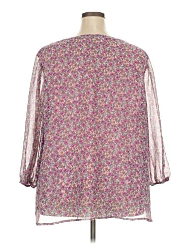 St. John's Bay 3/4 Sleeve Blouse (view 2)