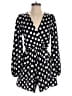 Lulus 100% Polyester Polka Dots Black Romper Size S - photo 1
