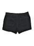 Faded Glory 100% Cotton Solid Black Shorts Size 14 - photo 2