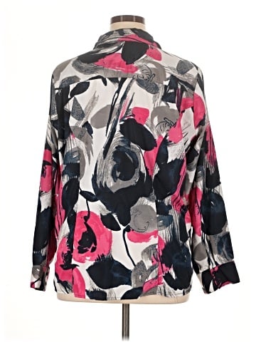 Ashley Stewart Long Sleeve Blouse (view 2)
