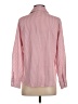 Unbranded Stripes Pink Long Sleeve Button-Down Shirt Size S - photo 2