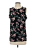Pleione Black Sleeveless Blouse Size S - photo 1