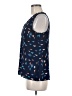 Maeve 100% Polyester Blue Sleeveless Blouse Size 6 - photo 5