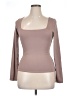 90 Degree by Reflex Brown Long Sleeve Top Size XL - photo 1