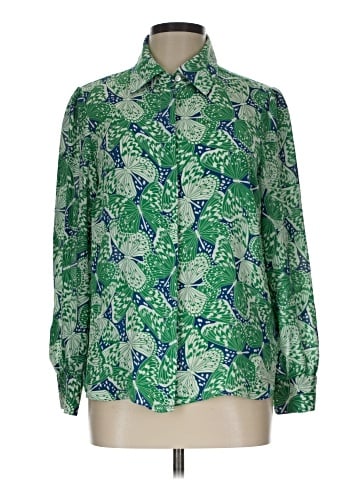 Brooks Brothers Long Sleeve Silk Top (view 1)