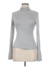 Project Runway Silver Turtleneck Sweater Size M - photo 1