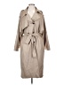 Nude 100% Polyester Tan Trenchcoat Size S - photo 1