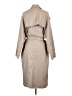 Nude 100% Polyester Tan Trenchcoat Size S - photo 2
