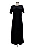 Appleseeds Solid Black Casual Dress Size M - photo 1