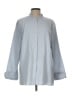 Escada Sport Blue 3/4 Sleeve Button-Down Shirt Size EU 44 / US 14 - photo 1