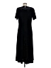 Appleseeds Solid Black Casual Dress Size M - photo 2