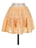 Volcom 100% Polyester Paisley Orange Casual Skirt Size M - photo 2
