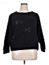 Ann Taylor LOFT Stars Black Sweatshirt Size XL - photo 1